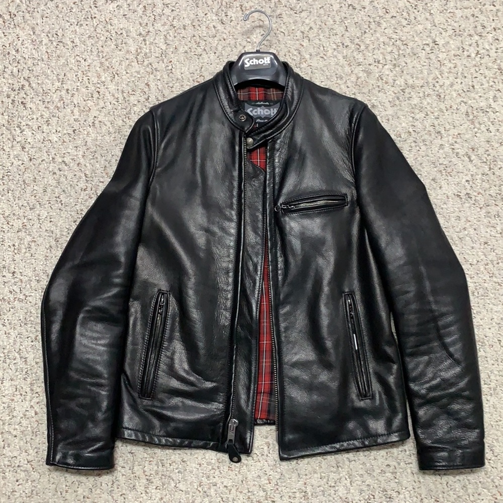 Schott leather Jacket Model 530, Size S